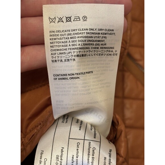 Acne Studios Brown Quilted Puffer Vest Hood Zip Up Midnight PAW17 Men’s M 48 - Picture 10 of 12